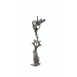 Llavero Metalico League OF Legends, Hacha de Draven 13 Cm