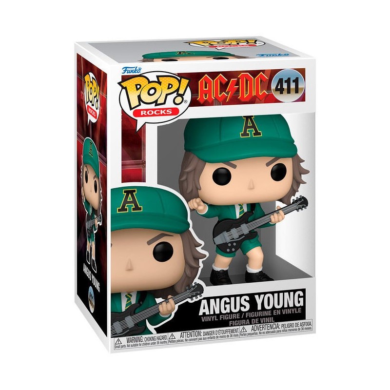 Figura POP AC/DC Angus Young Green