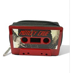 Monedero de cassette diseño Mötley Crüe