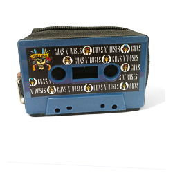 Monedero de cassette diseño Guns and Roses