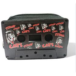 Monedero de cassette diseño Stray Cats