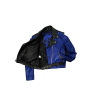 Chaqueta de cuero modelo «Blue Steel» para mujer./ Leather jacket «Blu