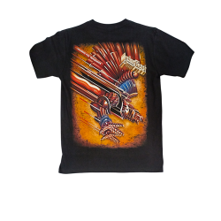 Camiseta Rock@Tees Con estampado por ambos lados,Grupo Judas Priest