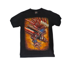 Camiseta Rock@Tees Con estampado por ambos lados,Grupo Judas Priest