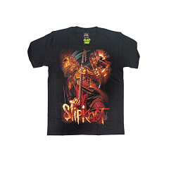 Camiseta  Rock@Tees Con estampado por ambos lados,Grupo Slipknot