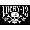 Camiseta Lucky13 Unisex, Logo de Cobra sobre Ruedas