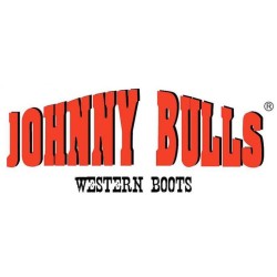 Botas moteras de Unisex en piel con prespuntes, de Johnny Bulls.