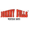 Botas moteras de Unisex en piel con prespuntes, de Johnny Bulls.