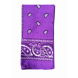 Bandana Clasica Unisex Morada