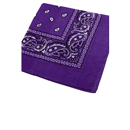 Bandana Clasica Unisex Morada