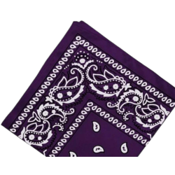 Bandana Clasica Unisex Morada