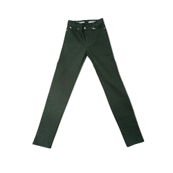 Pantalón vaquero de tiro regular de Darkside Skinny, Unisex