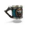 Taza, Jarra Vikinga (Puño Hacha) Acero Inoxidable , lavado a mano