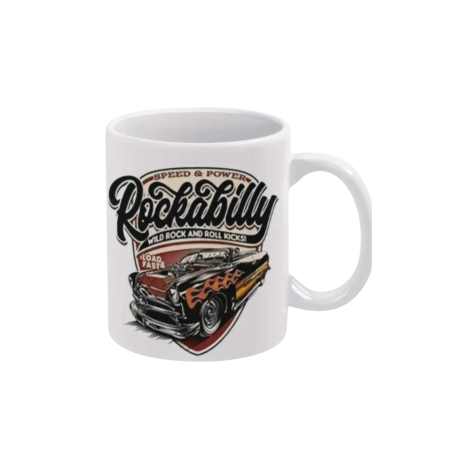 Taza Ceramica Rockabilly