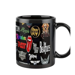 Taza Ceramica Grupos Musica