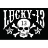 Camiseta Lucky 13, Chica Ataúd ,telaraña
