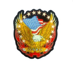 Parche Aguila , bandera E.E.U.U