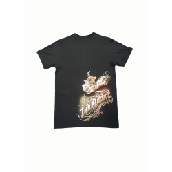 Camiseta Rock Eagle , Calavera Con daga en cráneo y serpiente
