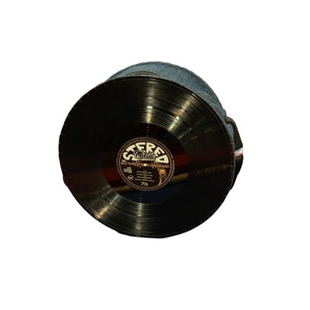 Bolso de disco de vinilo diseño Music Stereo
