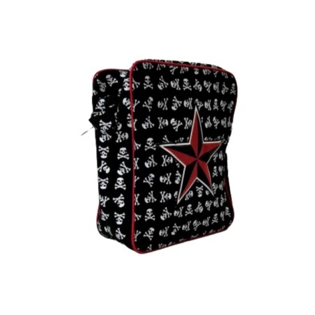 Bolso Calaveras Pirata y estrella roja