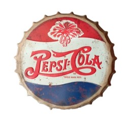 Chapa Metálica de Pepsi-Cola