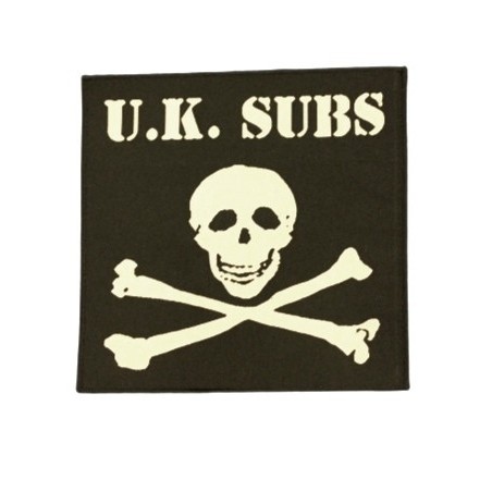 Parche Calavera Pirata U.K. Subs