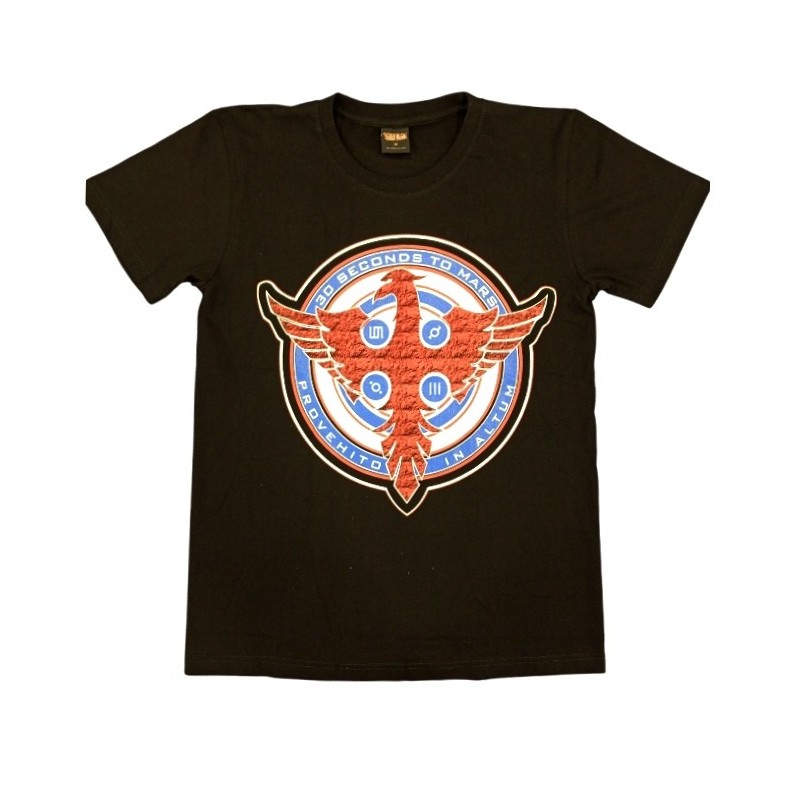 Camiseta Unisex Solid Rock, estampado Del Grupo 30 Seconds to Mars