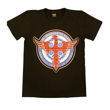 Camiseta Unisex Solid Rock, estampado Del Grupo 30 Seconds to Mars