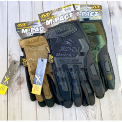 Guantes de Moto Mechanix con pantalla táctil ,Acolchados,Negros