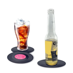 Juego de 6 posavasos de vinilo para bebidas