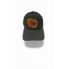 Gorra Unisex Cruz de Malta ,Llamas, Cierre Ajustable